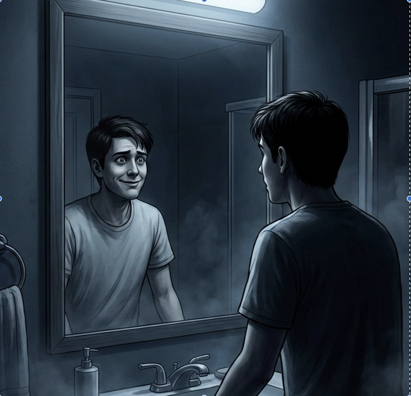 Microcuento: Día 2 – Espejo