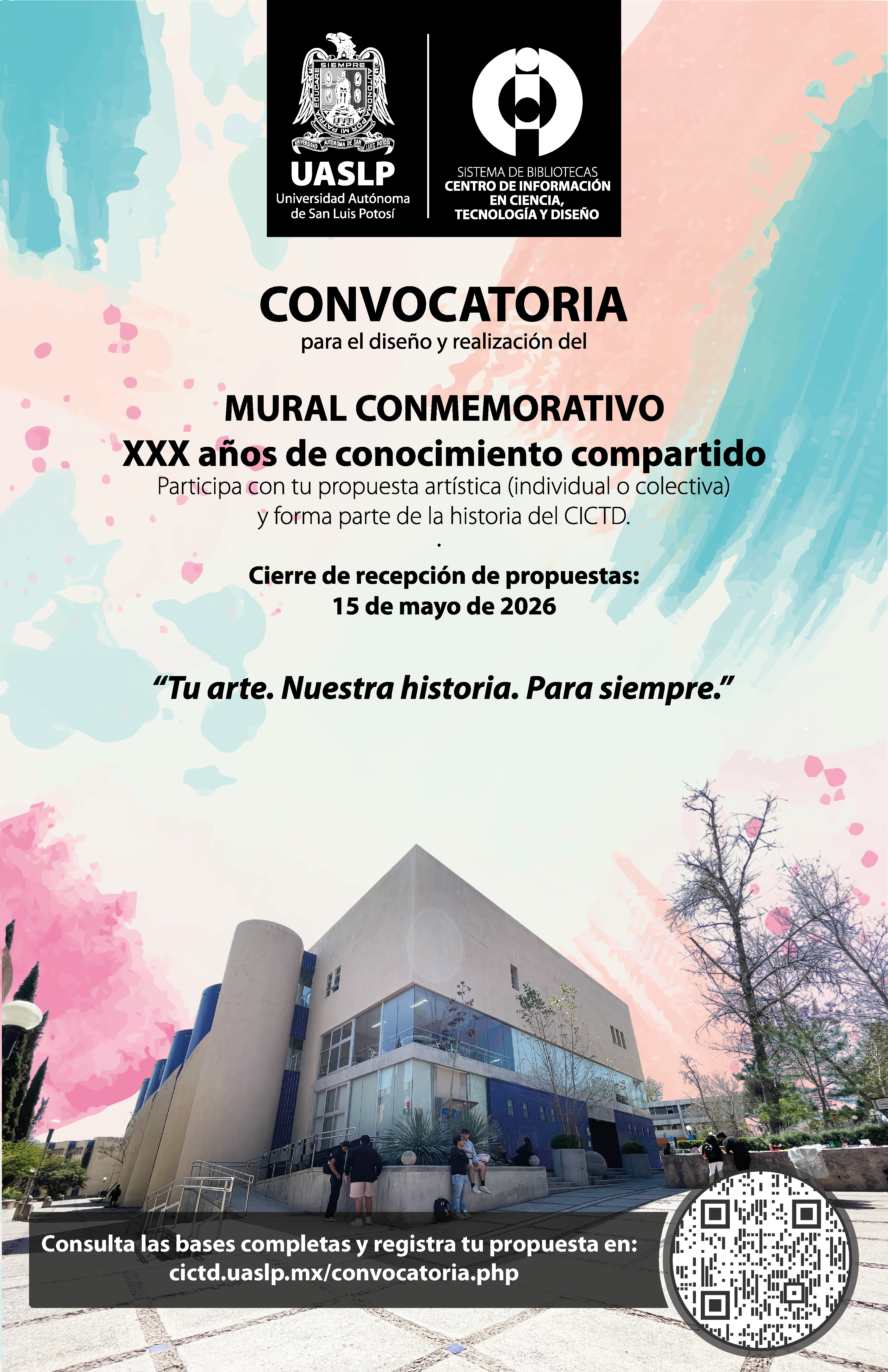 Cartel oficial Mural CICTD XXX Aniversario