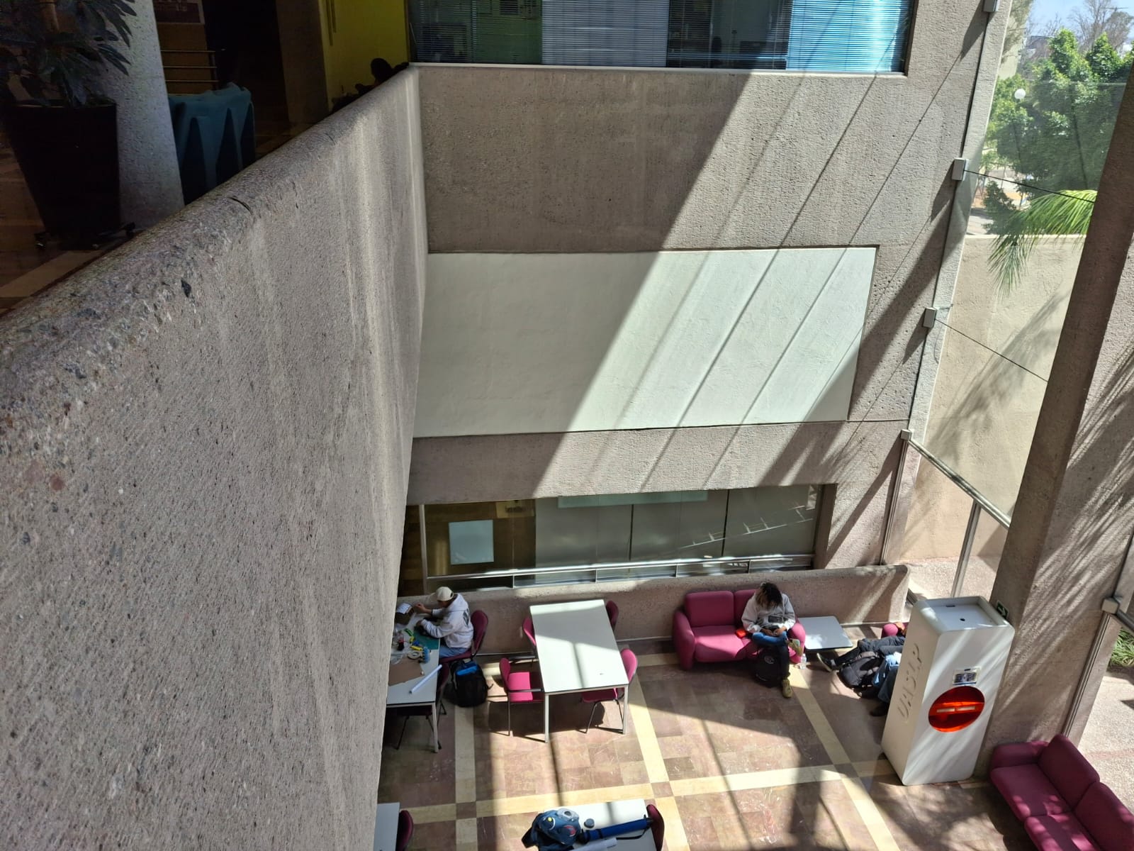 Vista frontal muro